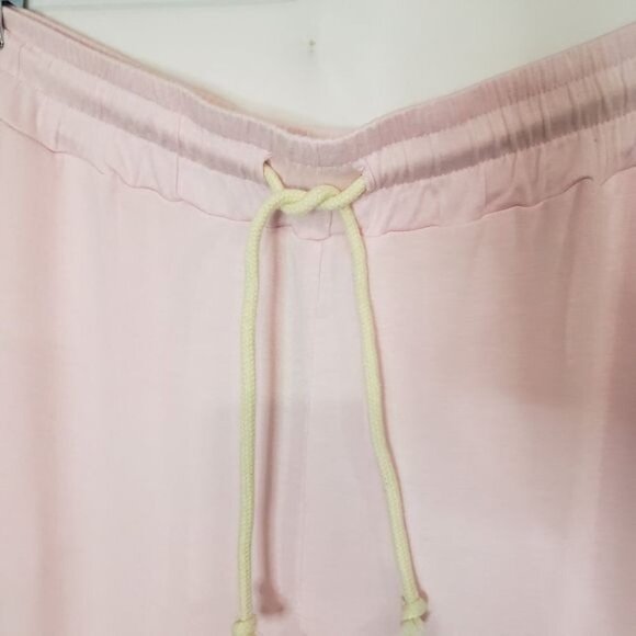 Honeydew Pink Sweatpants with Rainbow Patch Size Large - Picture 5 of 7